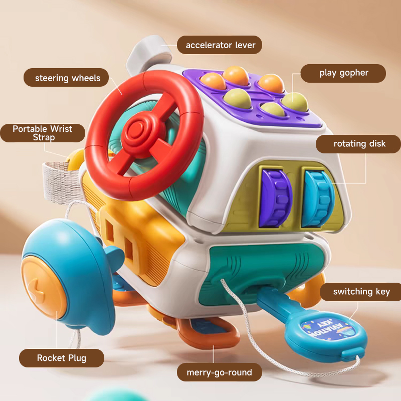 Travel Accessories Baby - Jouets mentaires oriels Montessori pour bébé,