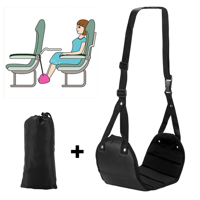 Travel Accessories Long Flight - Hamac repose-pieds réglable Portable pour voyage