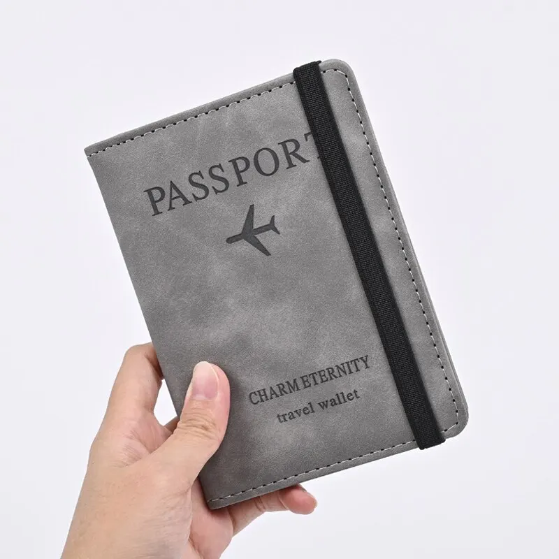 Travel Accessories Wallet - Portefeuille en cuir PU pour homme,