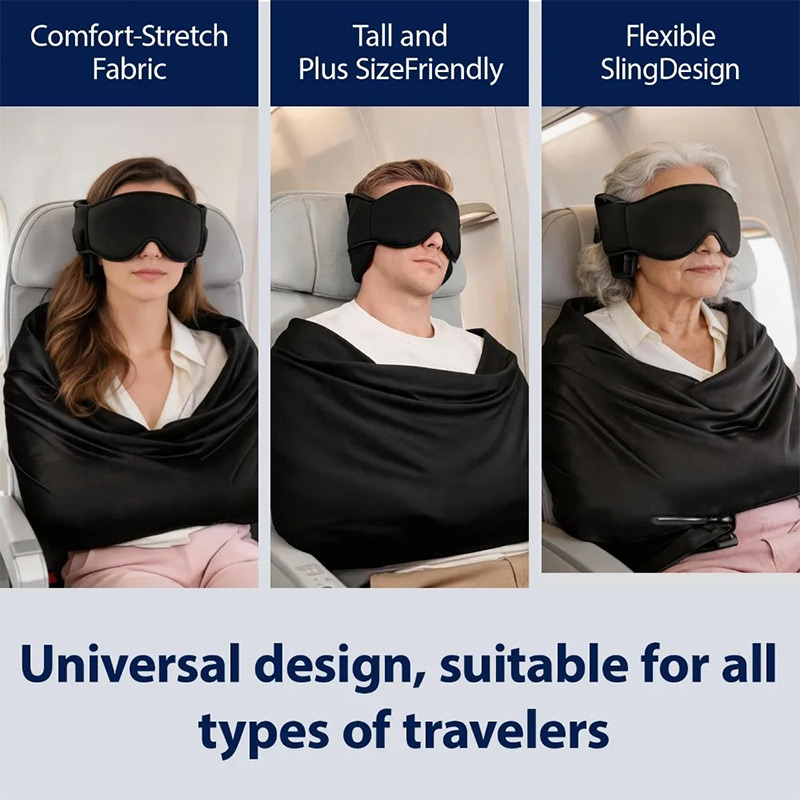 Kit de sommeil pour avion 3-en - Travel Accessories Long Flight avis et prix