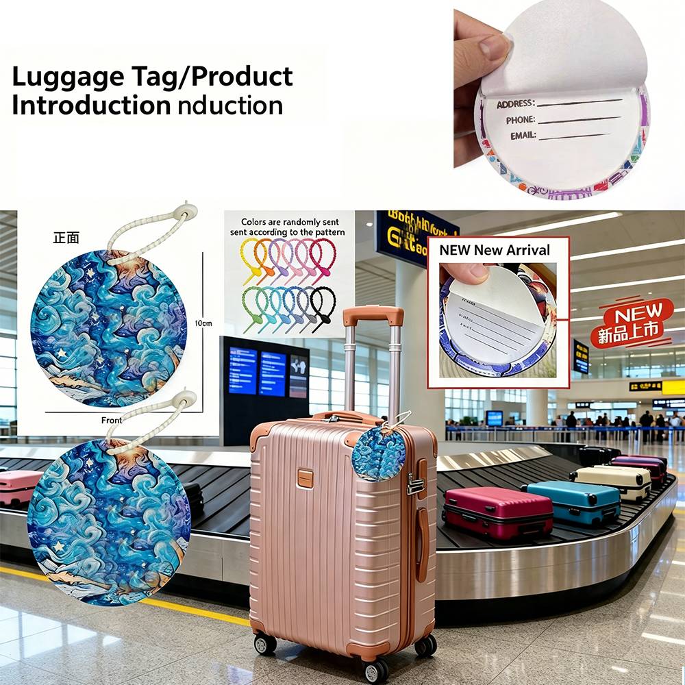 Étiquette de bagage portable T - Travel Accessories Ideas avis et prix