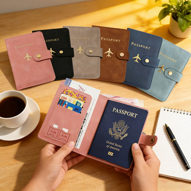 Étui Porte-Passeport en Cuir p - Travel Accessories Wallet avis et prix